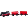 Lean Toys Elektrinis traukinys su magnetiniais vagonais, 29.5 cm