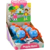 Lean Toys Plastikinis mini gaublys su sukama pavara ir judančiu lėktuvėliu