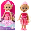 Lean Toys Princesės lėlė su karūna, 17 cm
