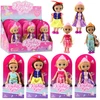 Lean Toys Princesės lėlė su karūna, 17 cm