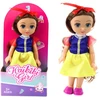 Lean Toys Princesės lėlė su karūna, 17 cm