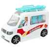 Lean Toys Žaislinė greitoji pagalba balta