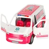 Lean Toys Ambulansinis žaislas ligoninė su gydytoja