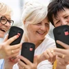 Mobilusis telefonas senjorams, dideli klavišai, SIM kortelė, GSM, signalizacija, kamera, pl meniu