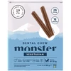 Monster Pet Food „Monster“ naminių gyvūnėlių maistas – šunų dantų kramtukas vegetariškas – vidutinio dydžio – 720 g (28 vnt.)