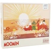 Moomin Muminas - 1000 detalių dėlionė, raudona (800066)