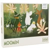 Moomin Muminas - 1000 detalių dėlionė, žalia (800063)