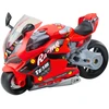 Lean Toys Vaikiškas motociklas 2-in-1 raudonas 43 cm