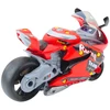 Lean Toys Vaikiškas motociklas 2-in-1 raudonas 43 cm