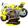 Lean Toys Žaislinis motociklas su dirbtuvėmis 43 cm geltonas
