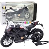 Lean Toys SPORTINIS MOTOCIKLAS IŠ METALO – Juodas V4 1:12