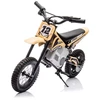 Elektrinis krosinis motociklas Lean Cars A9901, šviesiai rudas