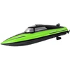 Lean Toys Žalias Nuotoliniu Būdu Valdomas Motorlaivis R/C 2.4G