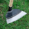 Motyka Kaplis sodui su kabliu, skirtas augalų ravėjimui, 32 cm