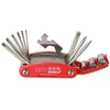 Dedra Multitool Daugiafunkcinis dviračių remonto rinkinys, 15 dalių, CRV
