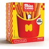 Mustard Garstyčios - „Fries 'n Scribes“ - 10 cm x 8 cm