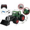 MX R/C Constructions - Traktoriaus nuotolinio valdymo pultas su kastuvu 2,4 GHz, 3,7 V ličio jonų, žalias (471476)