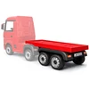 Lean Cars Raudona Mercedes Actros akumuliatorinė puspriekabė