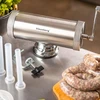 Mėsmalė Nadziewarka Dešrų kimštuvas, talpa 2,5kg, horizontalus, nerūdijančio plieno, Klausberg, kb-7925