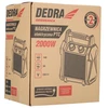 Dedra Nagrzewnica PTC elektrinis šildytuvas 2,0 kW plastikinis korpusas