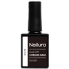 Nailura - Chromo pagrindo baltas gelis - baltas - 10 ml