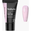 Nailura - Polimerinis gelis 21 - šviesiai rožinis blizgučiai - 30 ml