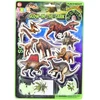 Lean Toys Fluorescenciniai lipdukai su dinozaurais ir žvaigždėmis
