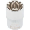 Nasadka Galvutė Neo Spline 1/2", 19mm