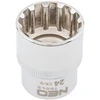 Galvutė Neo Spline 1/2", 24mm