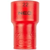 Nasadka Šešiakampė galvutė 1/2 colio 22 mm 1000 V