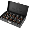Neo Šešiakampių smūginių lizdų rinkinys 10-24mm 10vnt (12-101)