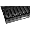 Neo Smūginiai Torx antgaliai, 1/2", 9 dalių rinkinys, E10-E24, CrMo