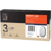 Sieninis šviestuvas NEFRYT LED 10W, sodo šviestuvas, 800lm, IP54, 4000K, pilkas