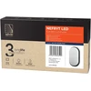 Sieninis šviestuvas Orno NEFRYT LED 10W, sodo šviestuvas, 800lm, IP54, 4000K, juodas
