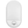 Sieninis šviestuvas Orno NEFRYT LED 10W, sodo šviestuvas su judesio jutikliu 140°, 800lm, IP54, 4000K, baltas