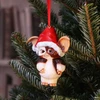 Nemesis Now Gremlinų Gizmo Kalėdų Senelio pakabinamas ornamentas 10,5 cm