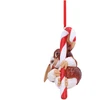 Nemesis Now Gremlinų Gizmo saldainių lazdelės formos pakabinamas ornamentas 11 cm