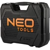 Neo Tools 1/2" galvučių raktų rinkinys, 25 vnt., satininis