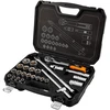 Neo Tools 1/2" galvučių raktų rinkinys, 25 vnt., satininis