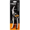 Neo Tools Genėjimo žirklas apeinant šakas 200 mm, pjovimo diapazonas iki 18 mm, reguliuojamas atstumas tarp žirklių.