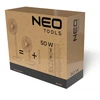 Neo Tools Grindų ventiliatorius 50 W, 40 cm skersmuo, 3 greičiai, svyravimo funkcija, baltas