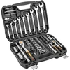 Neo Tools Antgalių raktų rinkinys 1/2", 1/4", 82 vnt., CrV, ECO