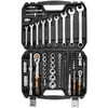 Neo Tools Antgalių raktų rinkinys 1/2", 1/4", 82 vnt., CrV, ECO