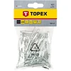Kniedės aliuminės Topex 4x12,5mm