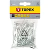 Kniedės aliuminės 50vnt. Topex | 4,0x16mm