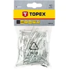 Topex Kniedės 4,0 x 8 mm aliuminio 50vnt.