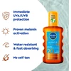 Nivea apsauginis ir bronzinis aliejus nuo saulės SPF 20, 200 ml
