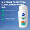 Nivea DERMA Skin Clear dieninis UV fluidas SPF50+ 40 ml