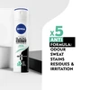Nivea Juodas Baltas Invisible Fresh moteriškas purškiklis, 150 ml