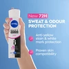 Nivea Juodas Baltas Invisible Original moteriškas purškiklis, 150 ml